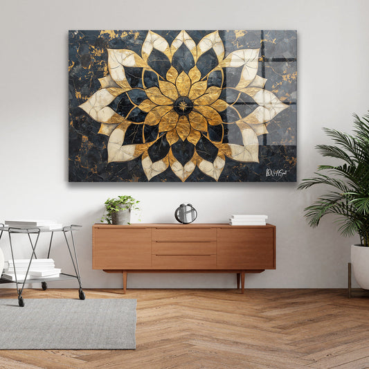 Abstract İslami - Cam Tablo
