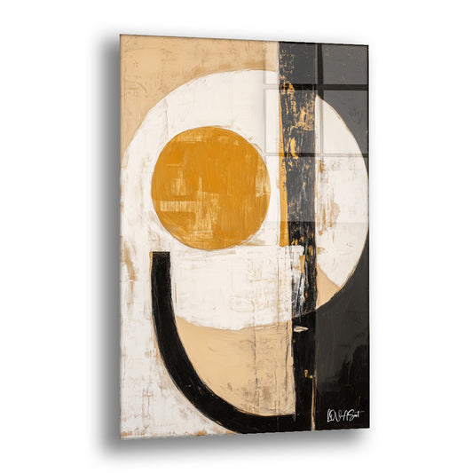 Abstract Şekil - Cam Tablo