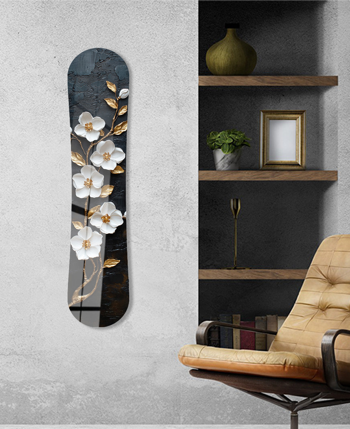 Ağaç Çiçekleri - Snowboard
