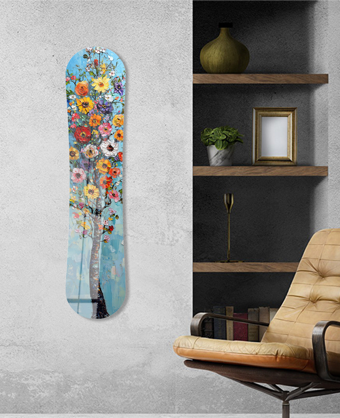Ağaçta Açan Çiçekler - Snowboard