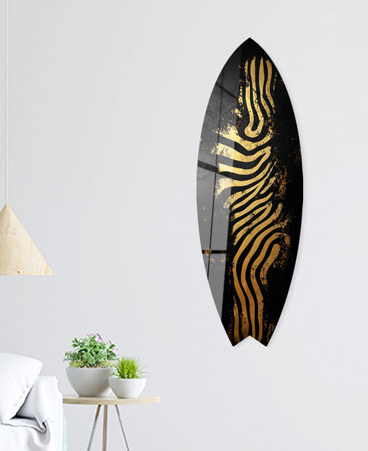 Zebra Deseni - Sörf Tahtası